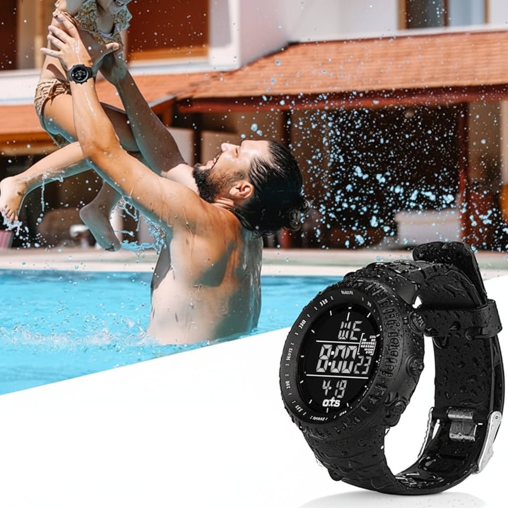 Orologio Sportivo Digitale Impermeabile ActiveLED per Uomo Uso Quotidiano