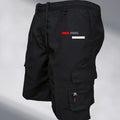Shorts cargo PARISFLOW pour hommes avec imprimé moderne Paris