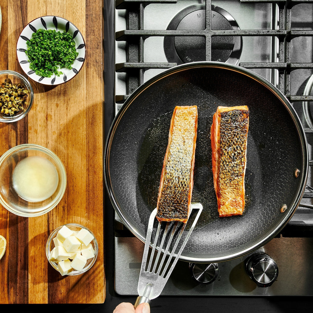 12-Piece Hybrid Nonstick Set For Everyday Cooking Essentials