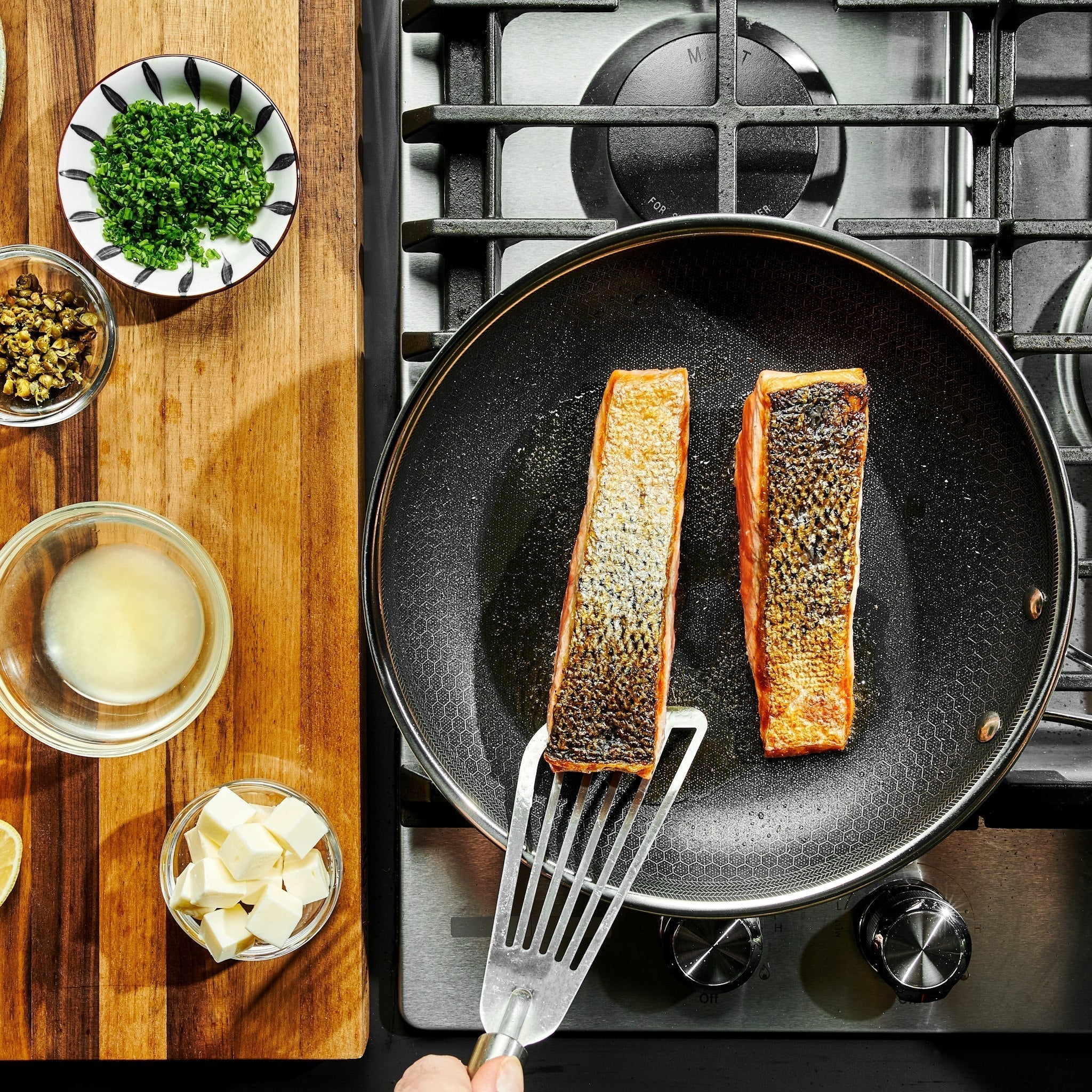 12-Piece Hybrid Nonstick Set For Everyday Cooking Essentials