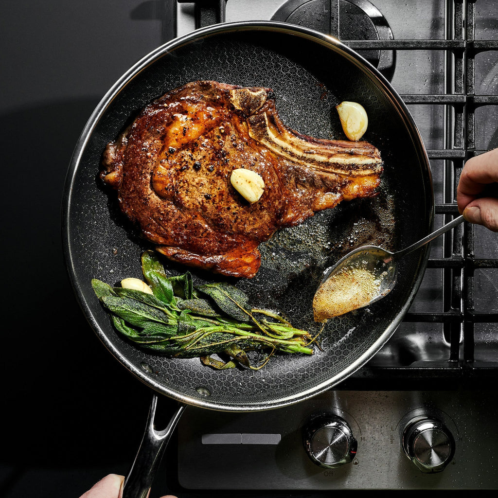 12-Piece Hybrid Nonstick Set For Everyday Cooking Essentials
