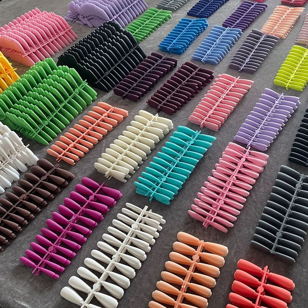 Unhas Autocolantes Matte NovaNail Para Um Visual Elegante Sem Esforço Conjunto Nupcial de 24 Unhas