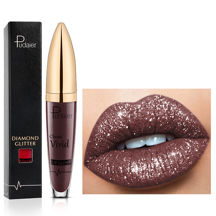 18 Colors Diamond Glitter Lip Gloss