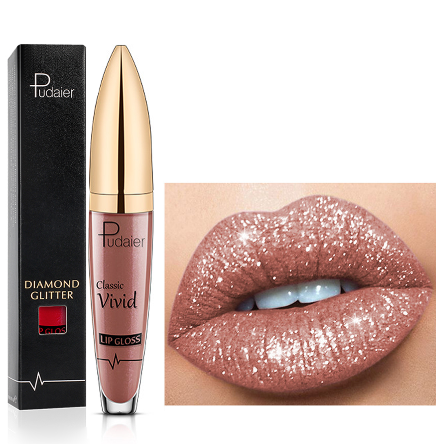 18 farver diamantglitter læbepomade