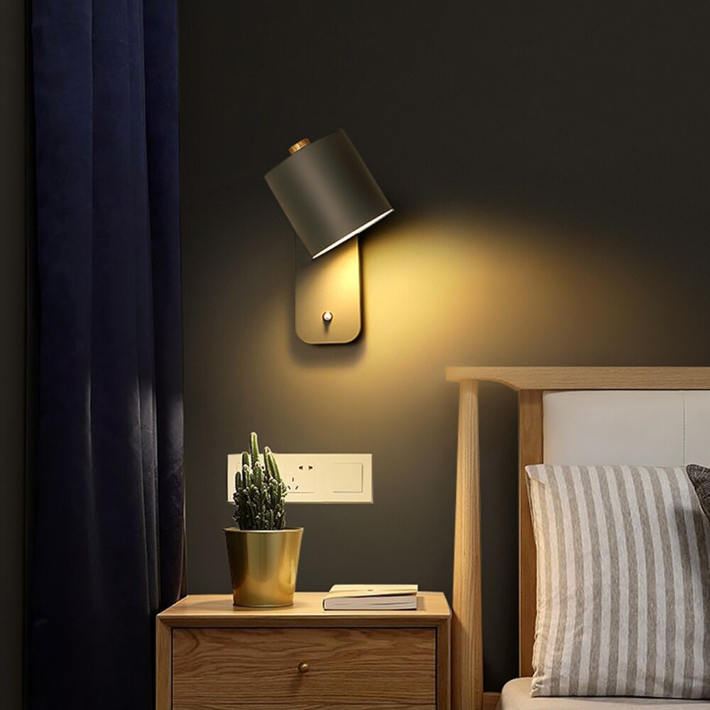 NovaLux Wall Light Modern LED Lamp With Switch Hallway