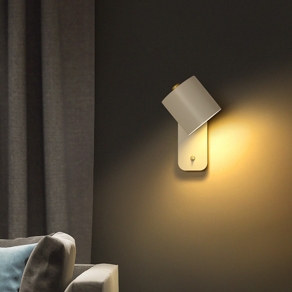 NovaLux Wall Light Modern LED Lamp With Switch Hallway