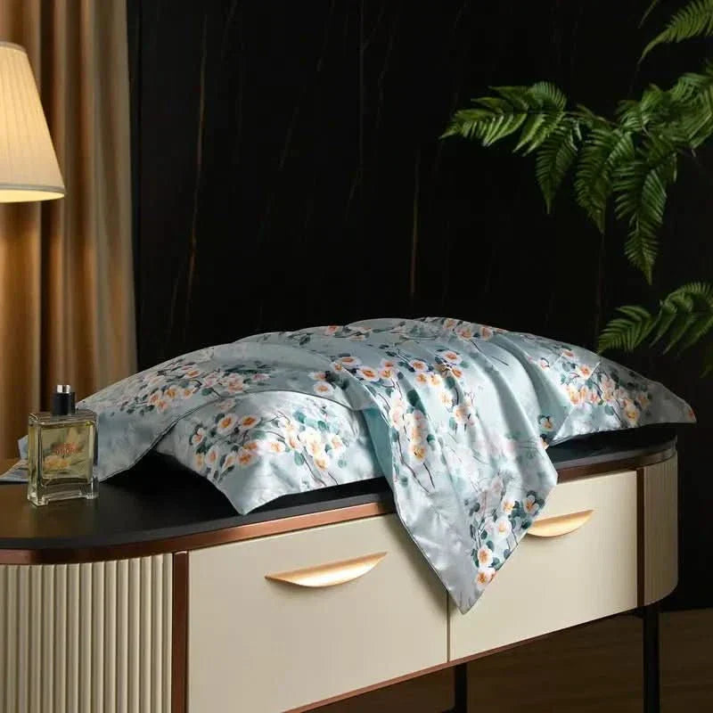 SilkHaven Mulberry-silkeputevar Pustende for luksussovere og hudkomfort