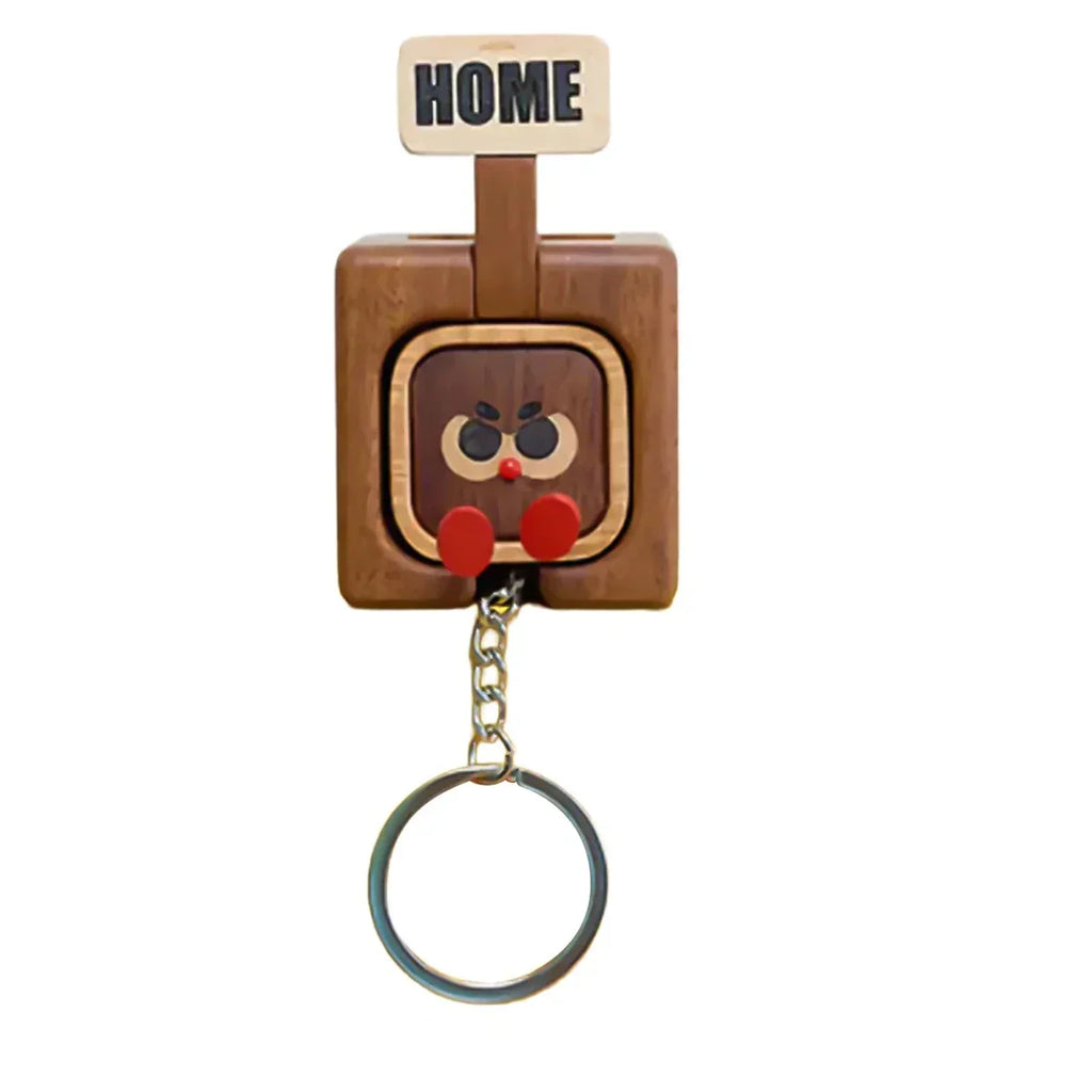 KEYFLOW Magnetic Wall Key Organizer For Sleek Home Organization