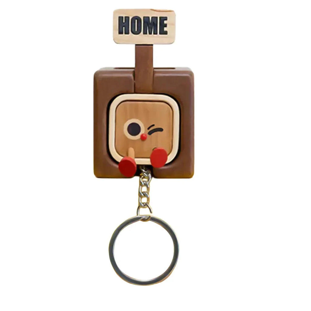 KEYFLOW Magnetic Wall Key Organizer For Sleek Home Organization