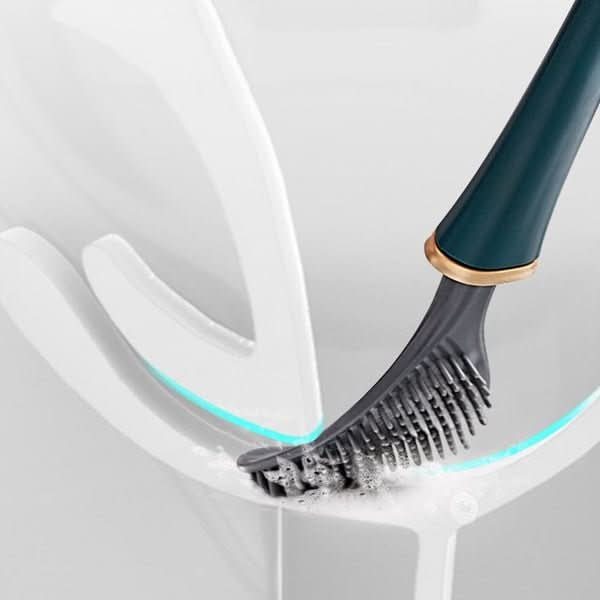 NovaClean silikon toalettbørste med holder for rene hjem hygienisk luktfri