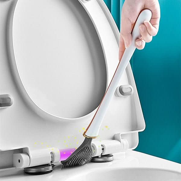 NovaClean silikon toalettbørste med holder for rene hjem hygienisk luktfri