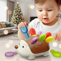 HedgeSpark Montessori Hedgehog Toy Colors and Numbers for Toddler Motor Skills