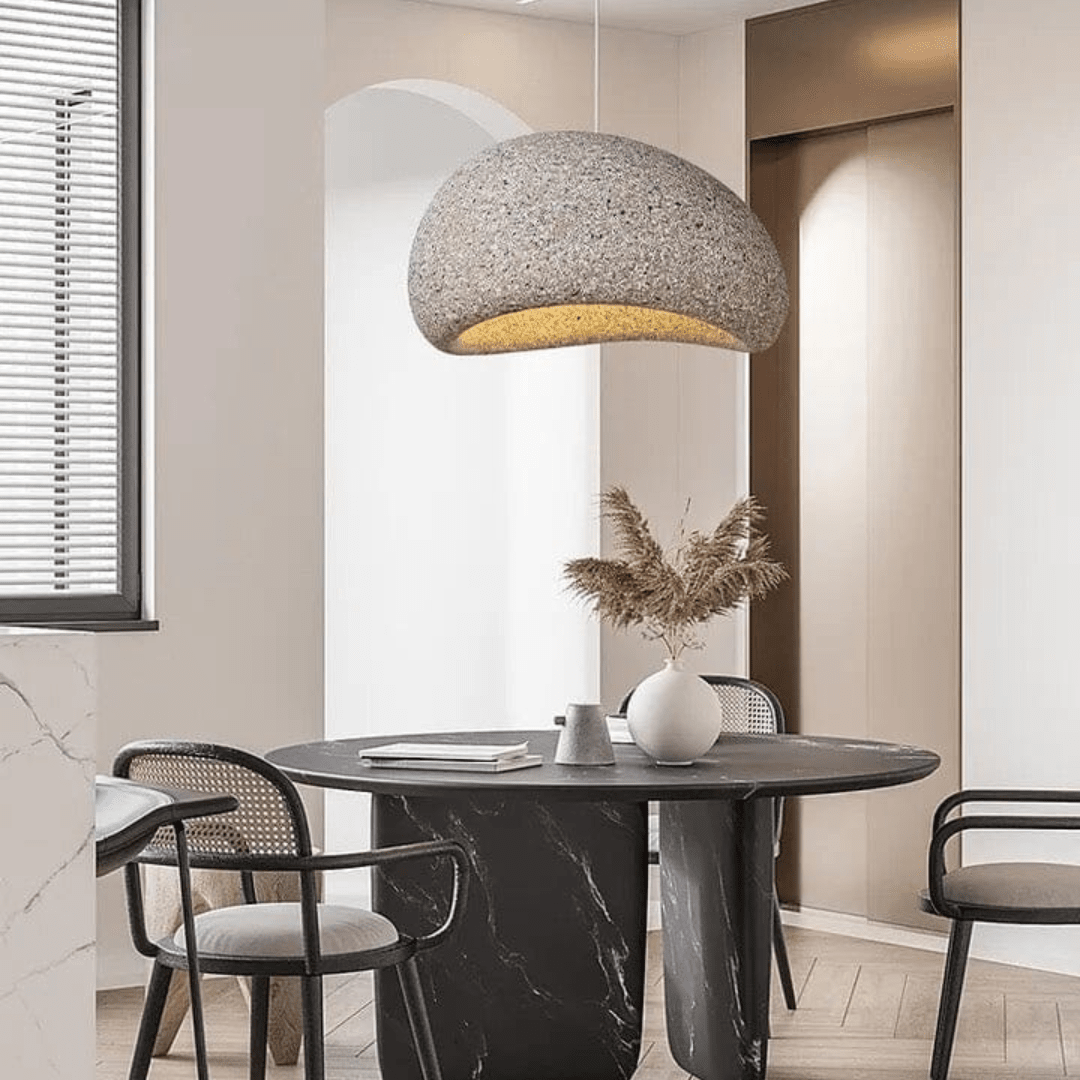 LumaRook Wasabi flekket bordlampe for koselig, varm glød