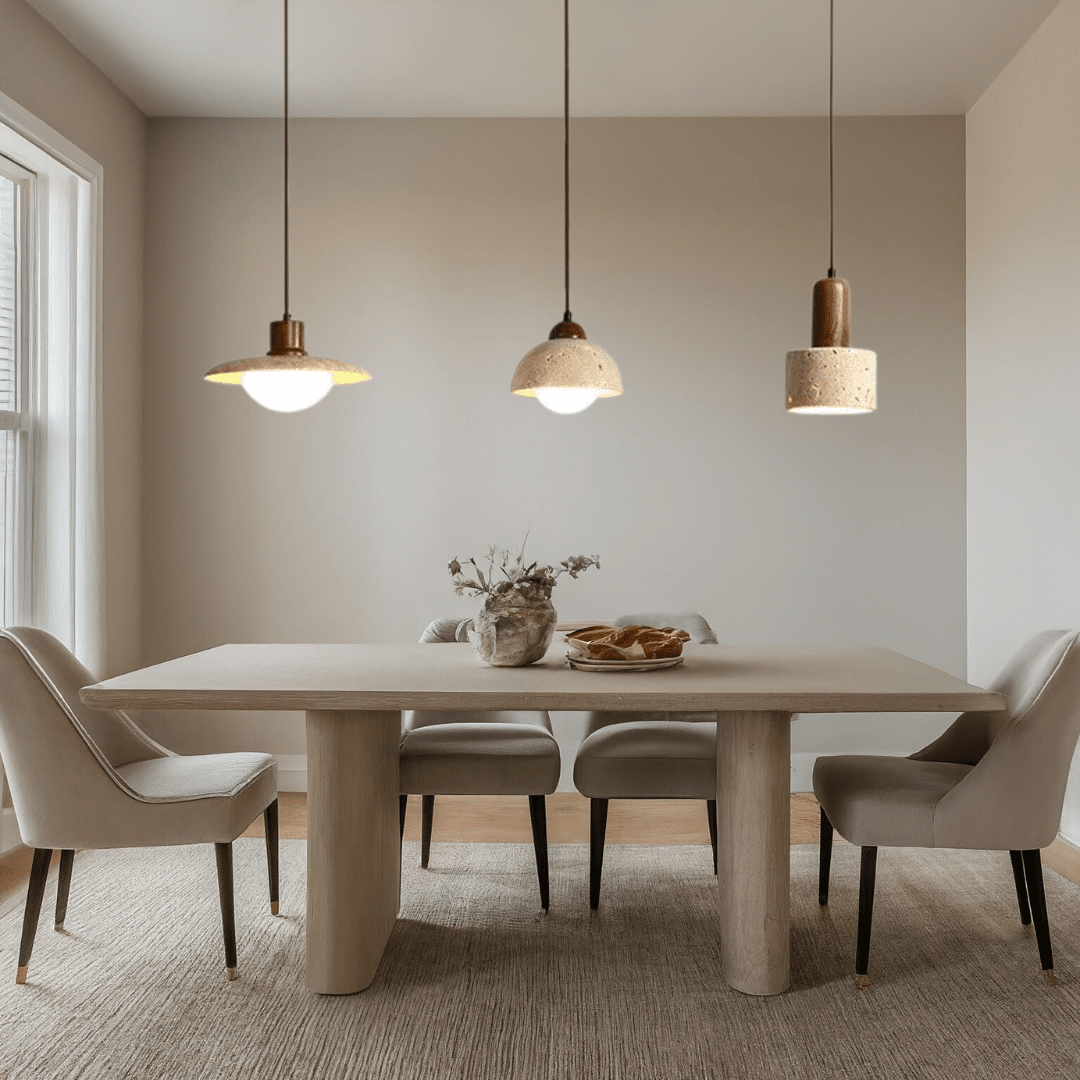 Travertine Solena Pendant Lights | Orntli