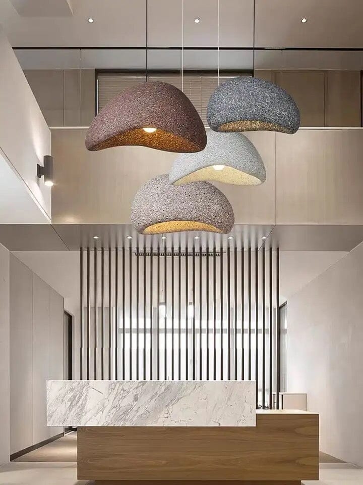 LumaRook Wasabi flekket bordlampe for koselig, varm glød