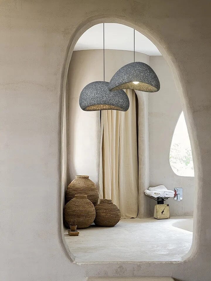 LumaRook Wasabi flekket bordlampe for koselig, varm glød
