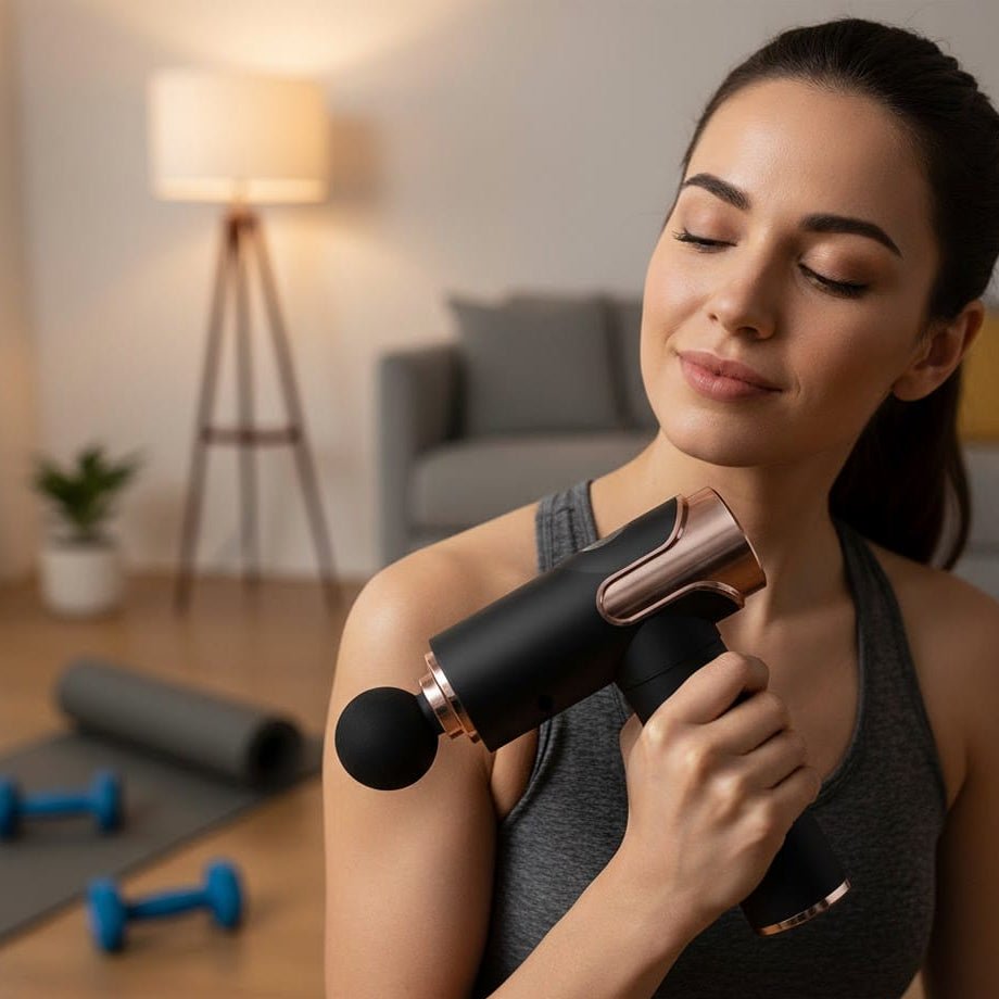 VigorPulse Kabellose Massagepistole für tiefe Muskelentspannung und Regeneration