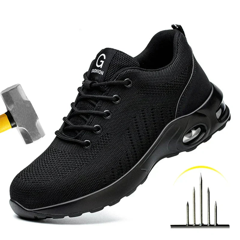 ForgeGuard Indestructible Steel Toe Safety Shoes For Men