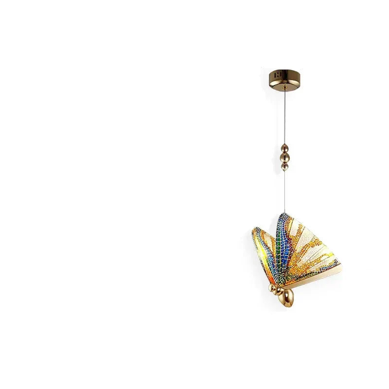 LumiMoth kunstnerisk sommerfuglpendellampe for stue