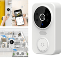 SafeView Pro Wireless HD Video Doorbell With Motion Detection For Smart Homes