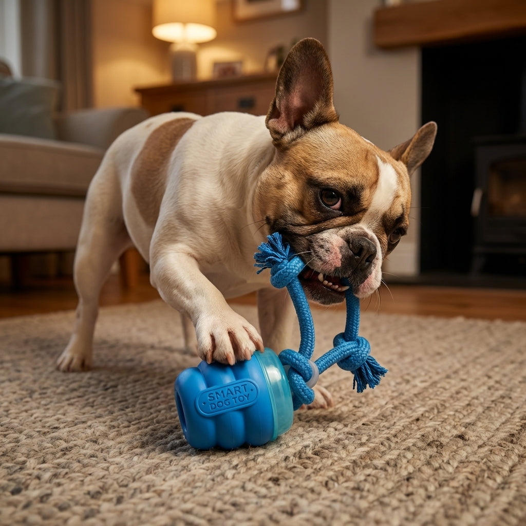 Spinning Dog Toy With Motion Sensor And USB Rechargeable