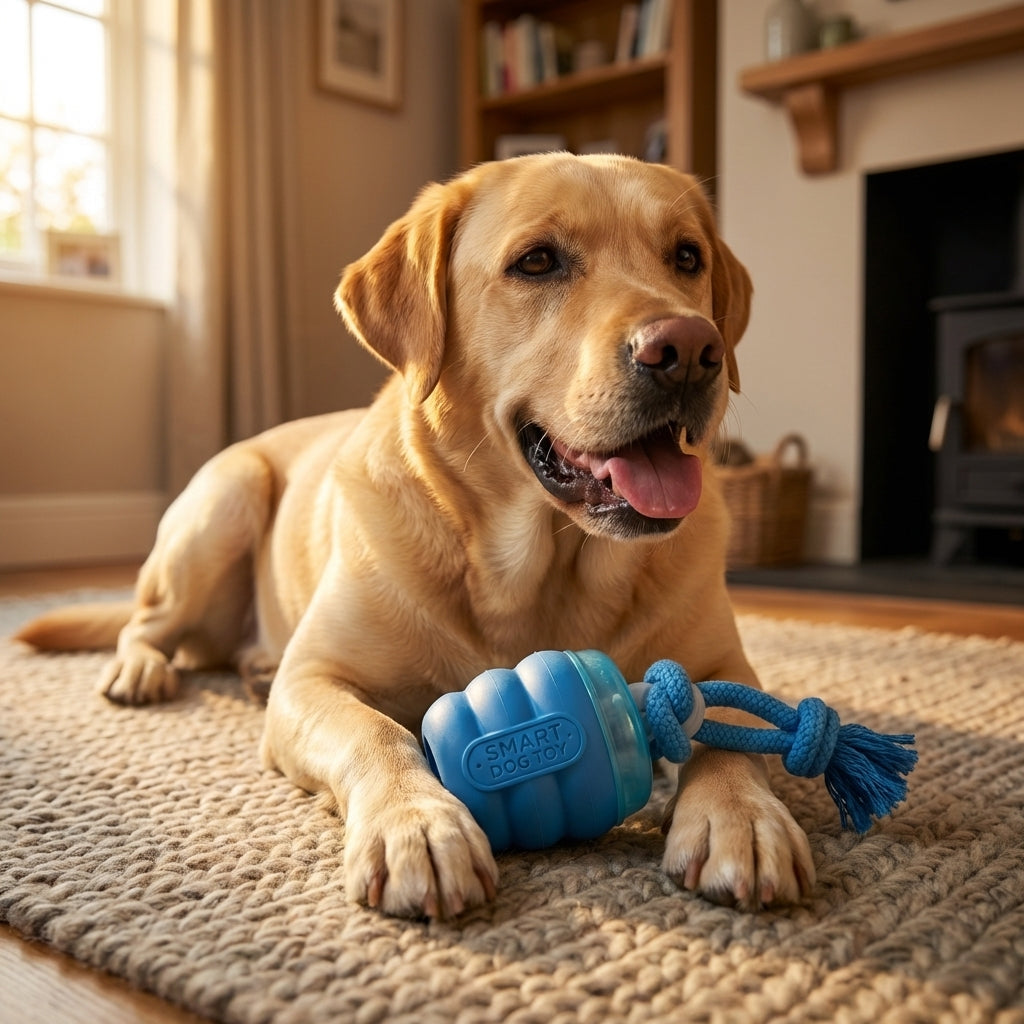 Spinning Dog Toy With Motion Sensor And USB Rechargeable