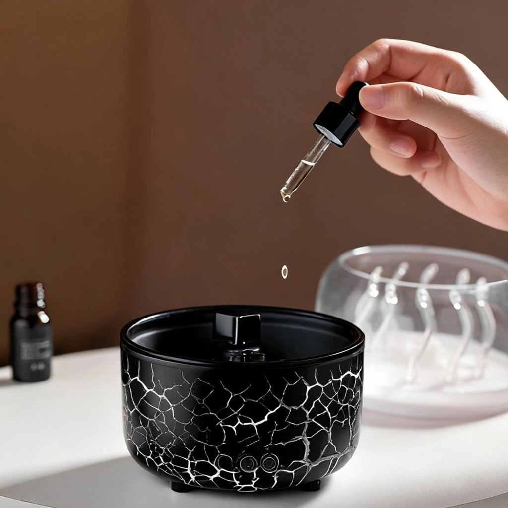 AquaNova Jellyfish Aroma Luftfugter 280ml med Timer til Soveværelsesafslapning