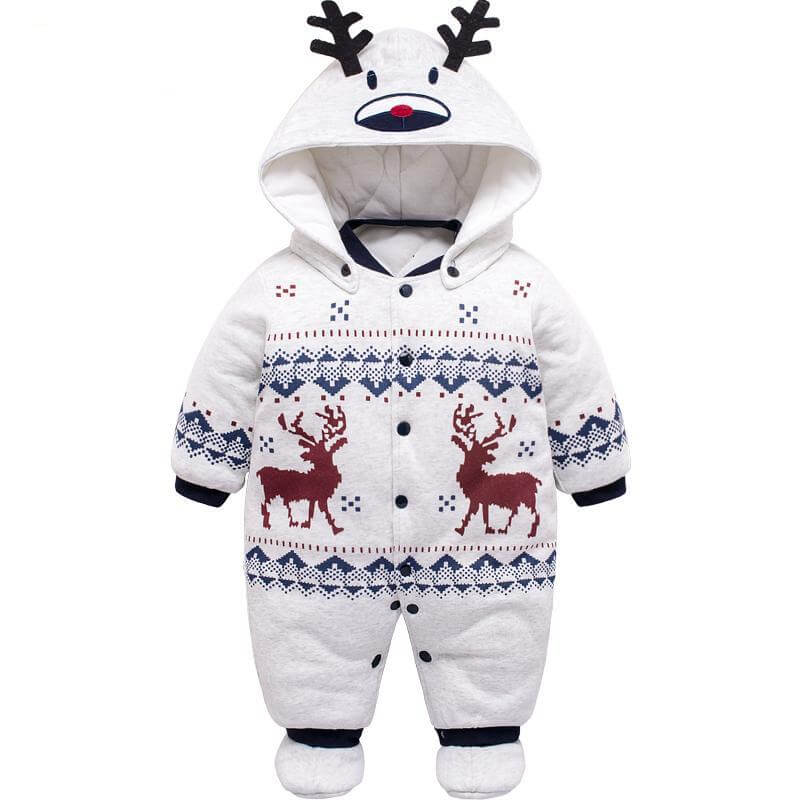 JoyNest baby vårjuleantrekk unisex mykt og pustende for fotoshoots
