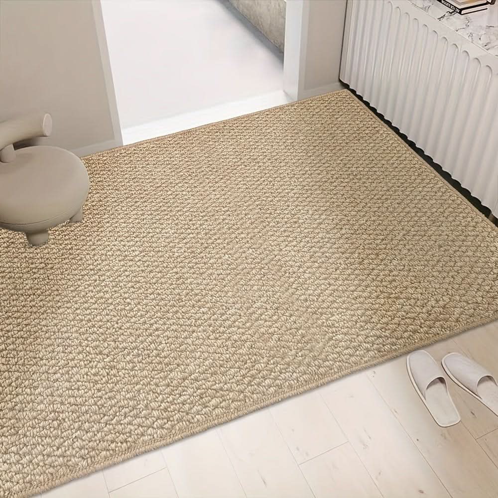 VerdantGuard dørmatte i jute-stil holder gulvene rene og tørre for huseiere