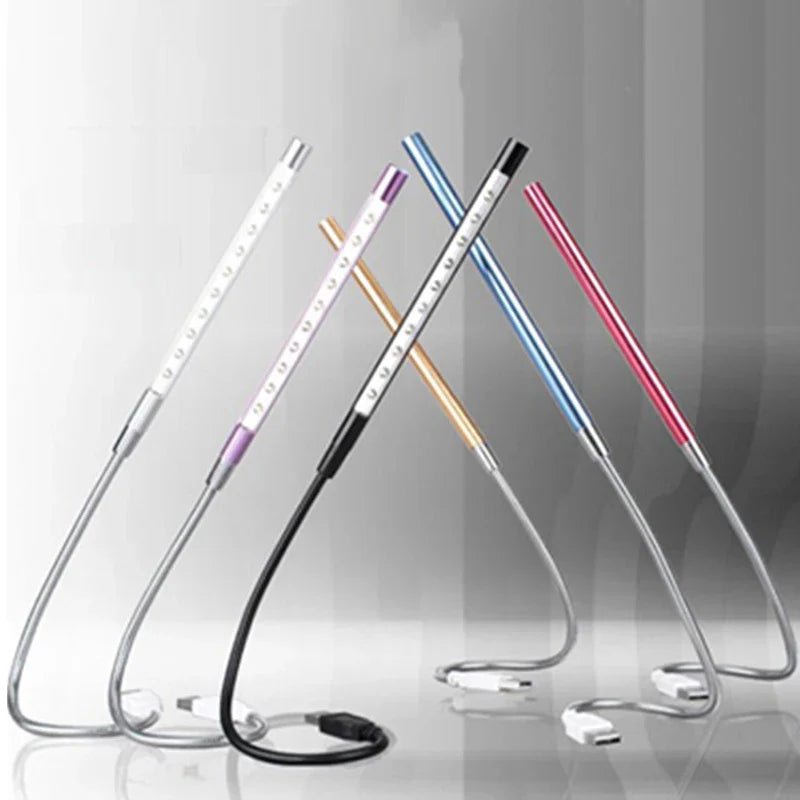 NoctiGlow Portable LED Keyboard Light for Night Owl Productivity