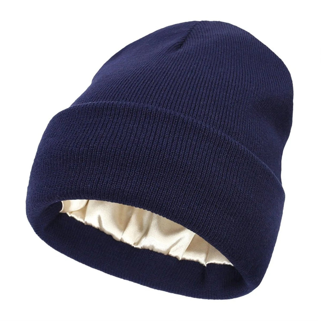 SilkGuard Satin Lined Hair Cap For All Hair Types Daily Comfort And Hair Protection