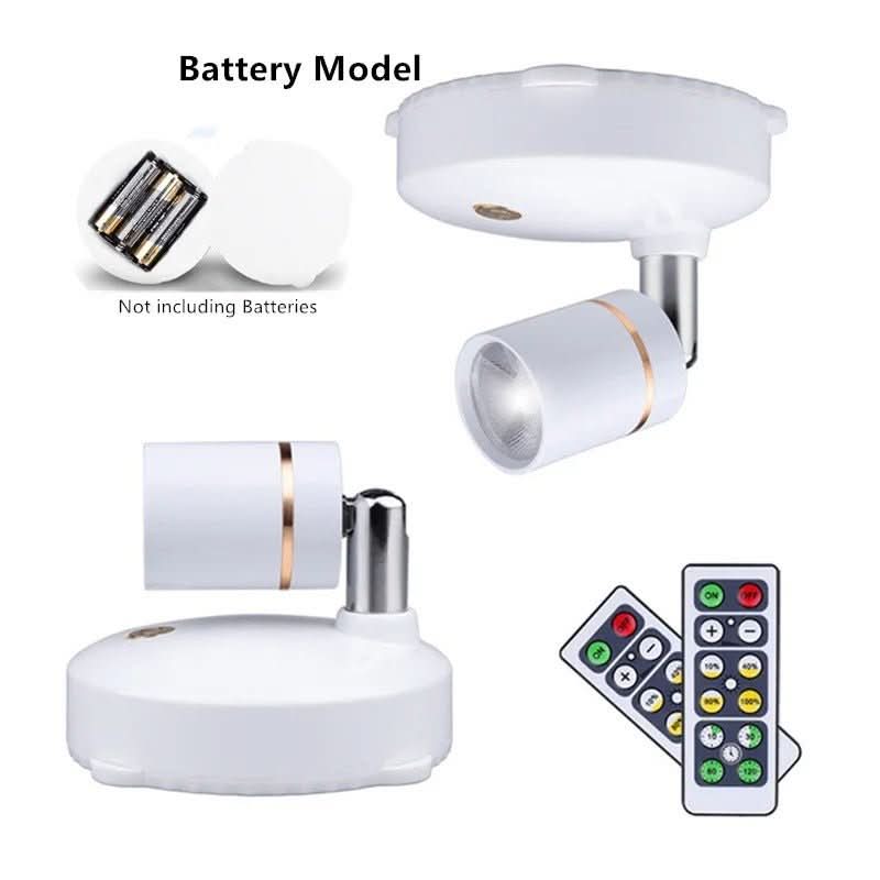 NovaBeam Wireless LED Floodlight With Remote Control For Living Rooms