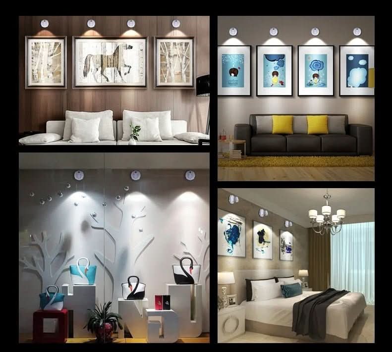 NovaBeam Wireless LED Floodlight With Remote Control For Living Rooms