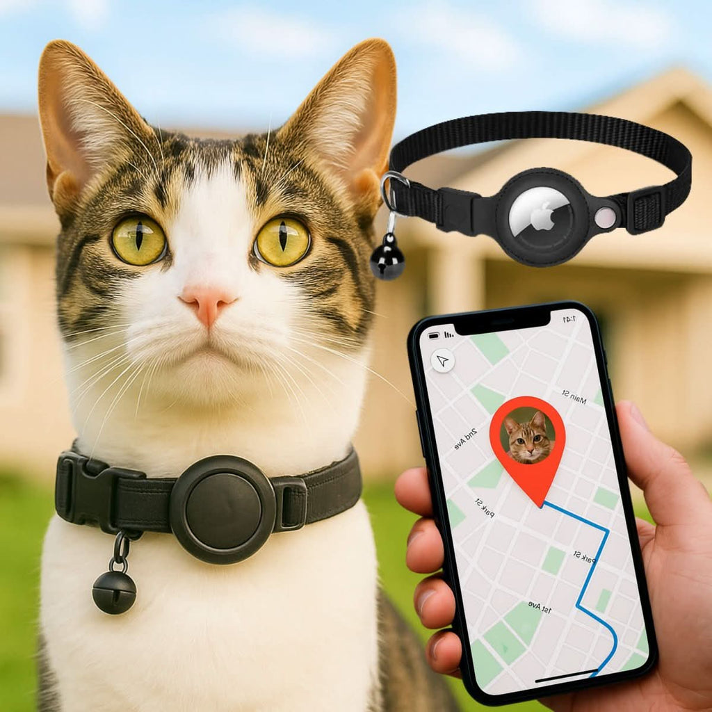 LumaGuard GPS-kattesele med reflekterende design for trygge utekatter