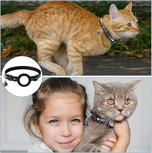 LumaGuard GPS-kattesele med reflekterende design for trygge utekatter