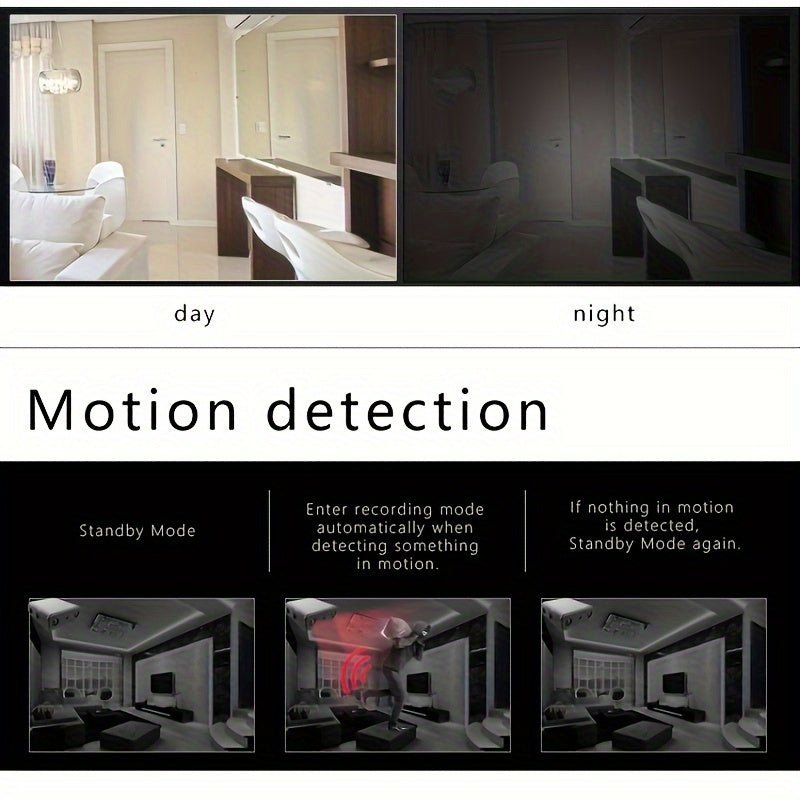 MINIVIEW Noční vidění Mini kamera s detekcí pohybu a Full HD