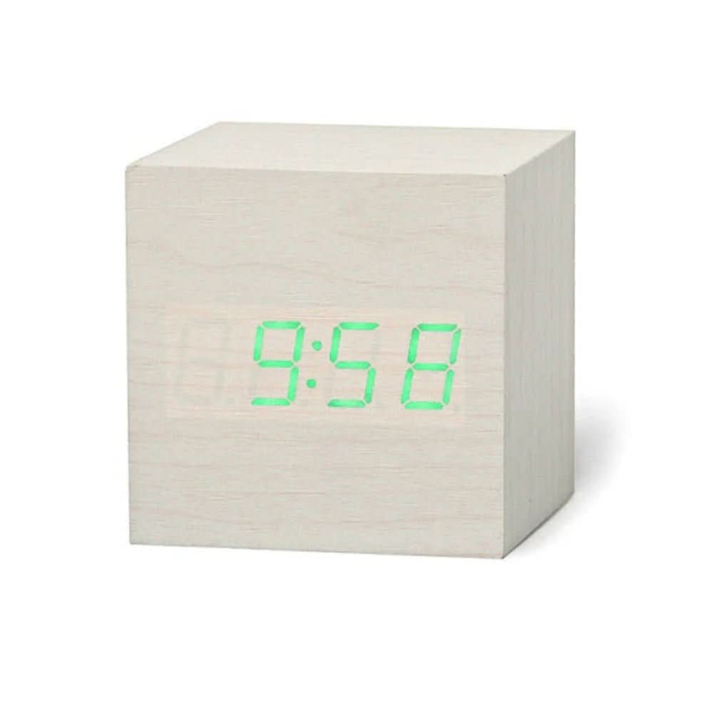 PulseTime Mini LED digital vekkerklokke for stilige rom