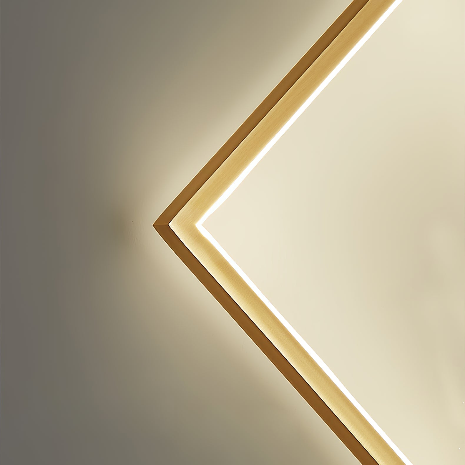 LumiForm | Slank Geometrisk Vegglampe for Moderne Rom