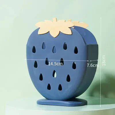 BERRYRACK Strawberry Design Kitchen Holder For Cutlery And Chopsticks