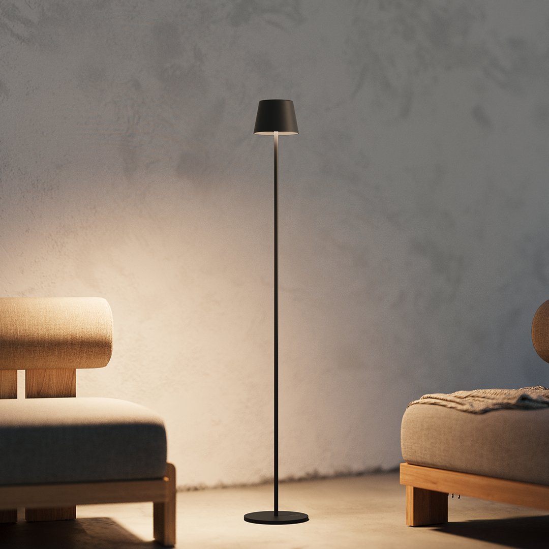 Aeronis LED Modular Floor Lamp With Adjustable Heights And Rechargeable Battery