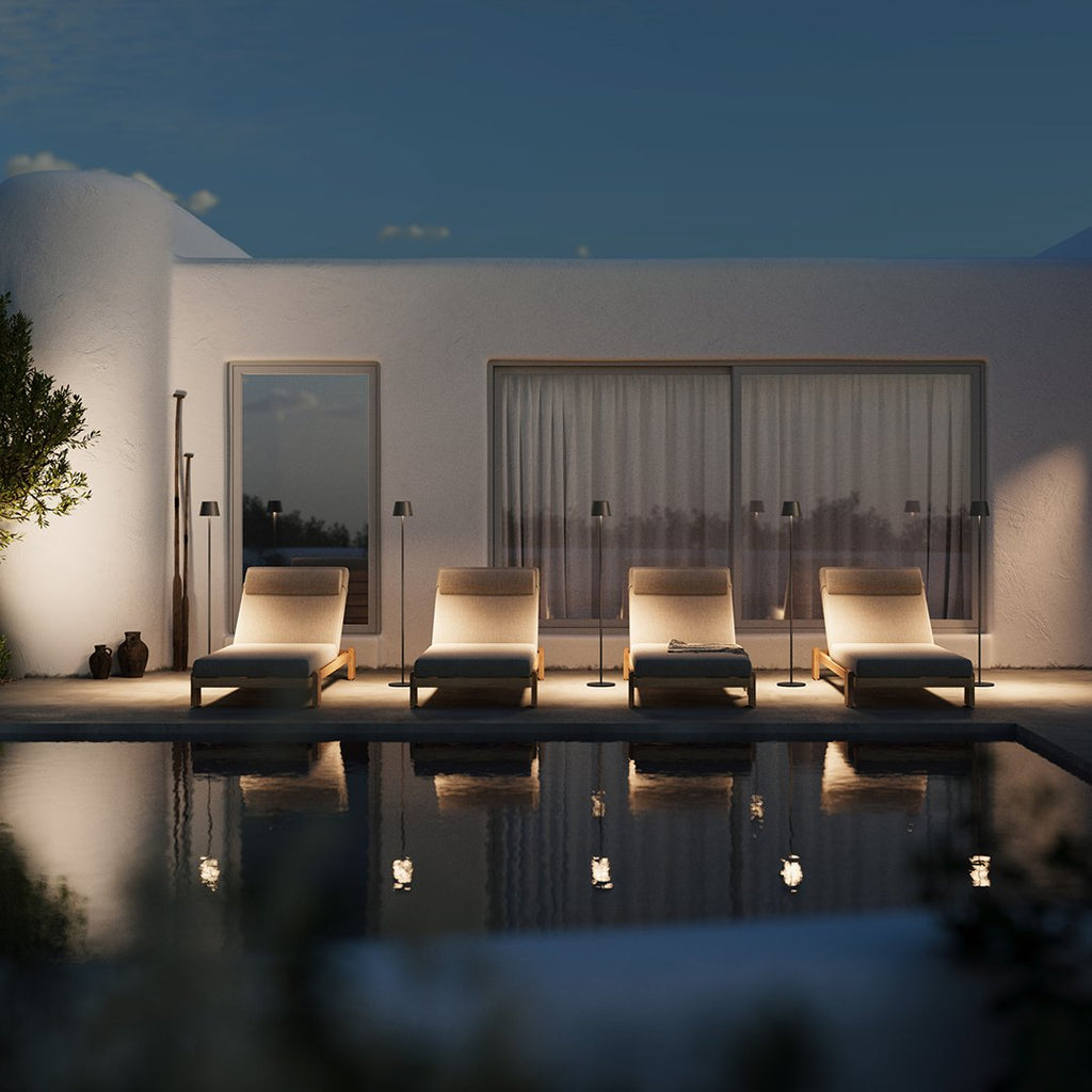 Aeronis LED Modular Floor Lamp With Adjustable Heights And Rechargeable Battery