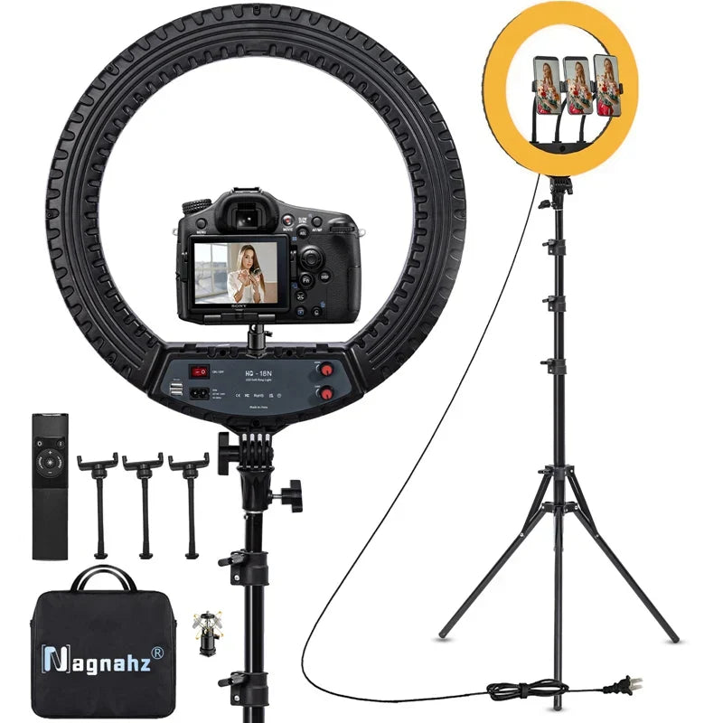 ProLite 18-Inch Circular LED Light With Tripod Stand
