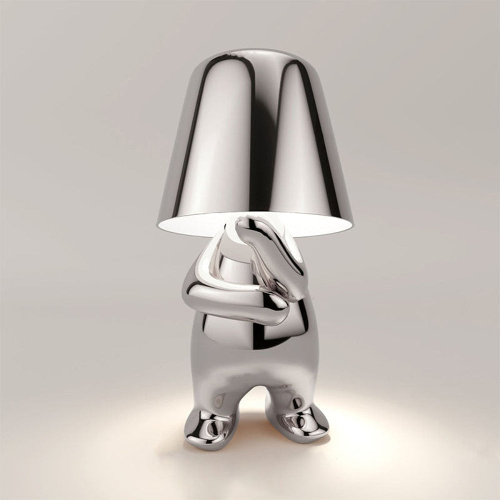 LED bordlampe | Lekent design med justerbar lysstyrke for skrivebord eller nattbord