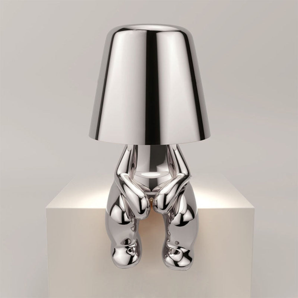 LED bordlampe | Lekent design med justerbar lysstyrke for skrivebord eller nattbord