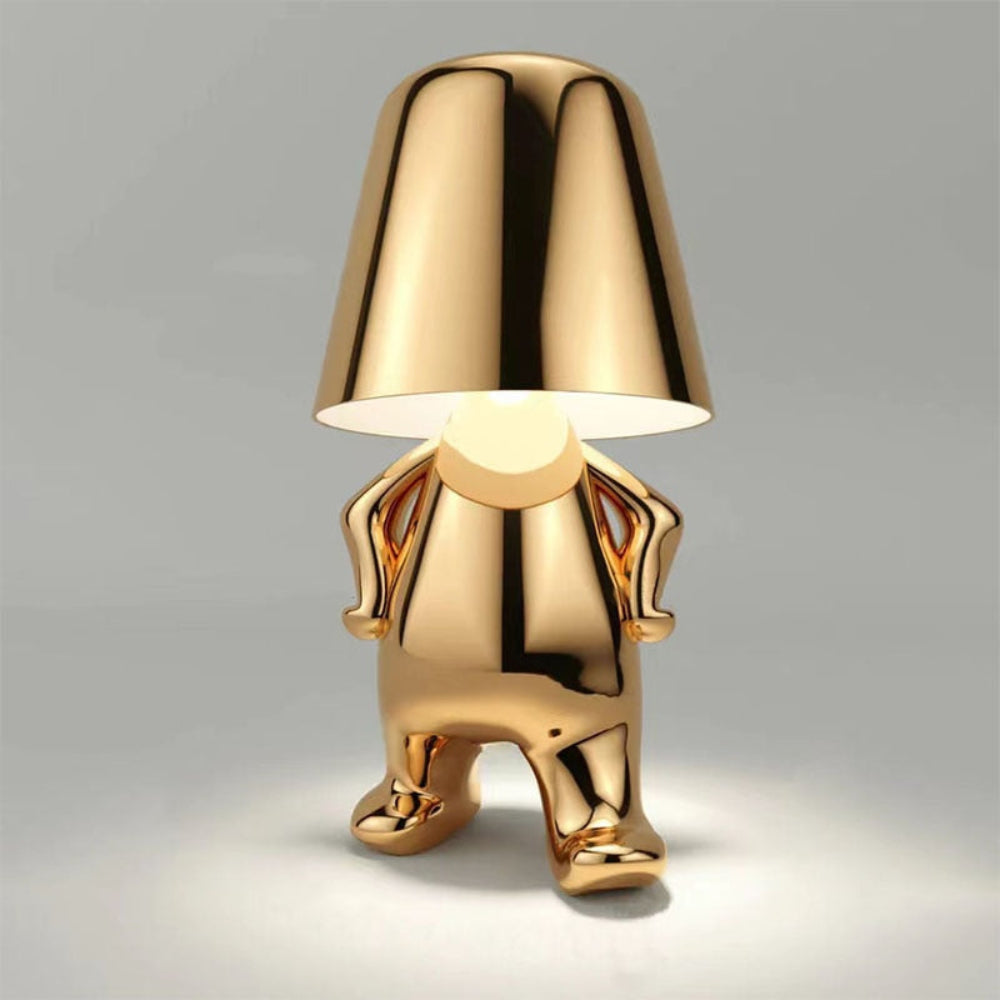 LED bordlampe | Lekent design med justerbar lysstyrke for skrivebord eller nattbord
