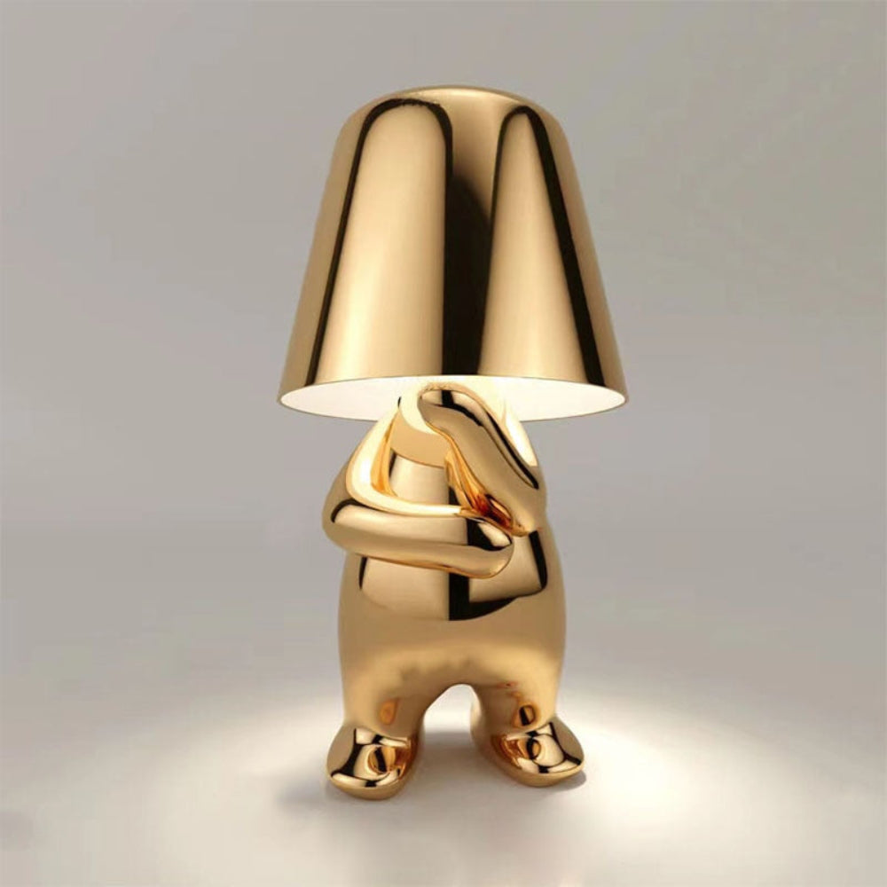LED bordlampe | Lekent design med justerbar lysstyrke for skrivebord eller nattbord