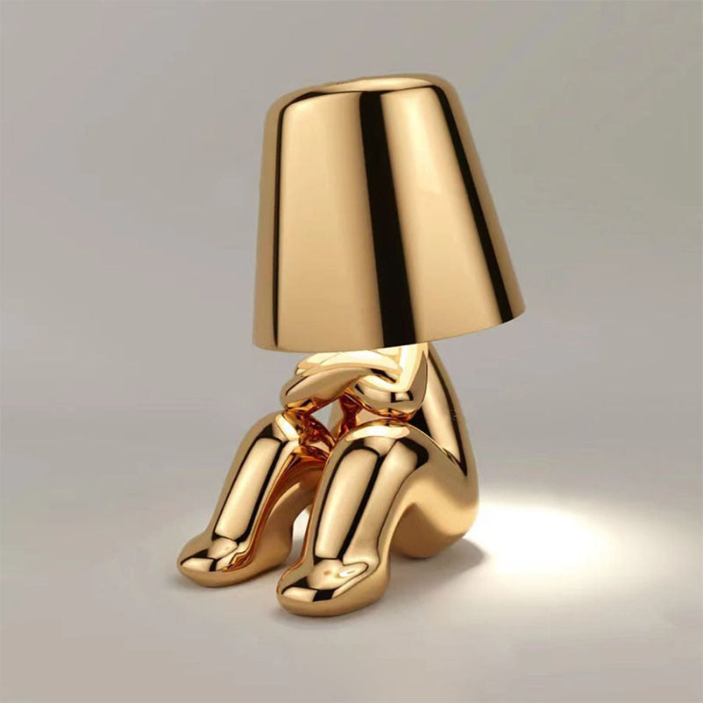 LED bordlampe | Lekent design med justerbar lysstyrke for skrivebord eller nattbord