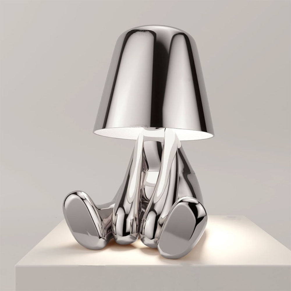 LED bordlampe | Lekent design med justerbar lysstyrke for skrivebord eller nattbord