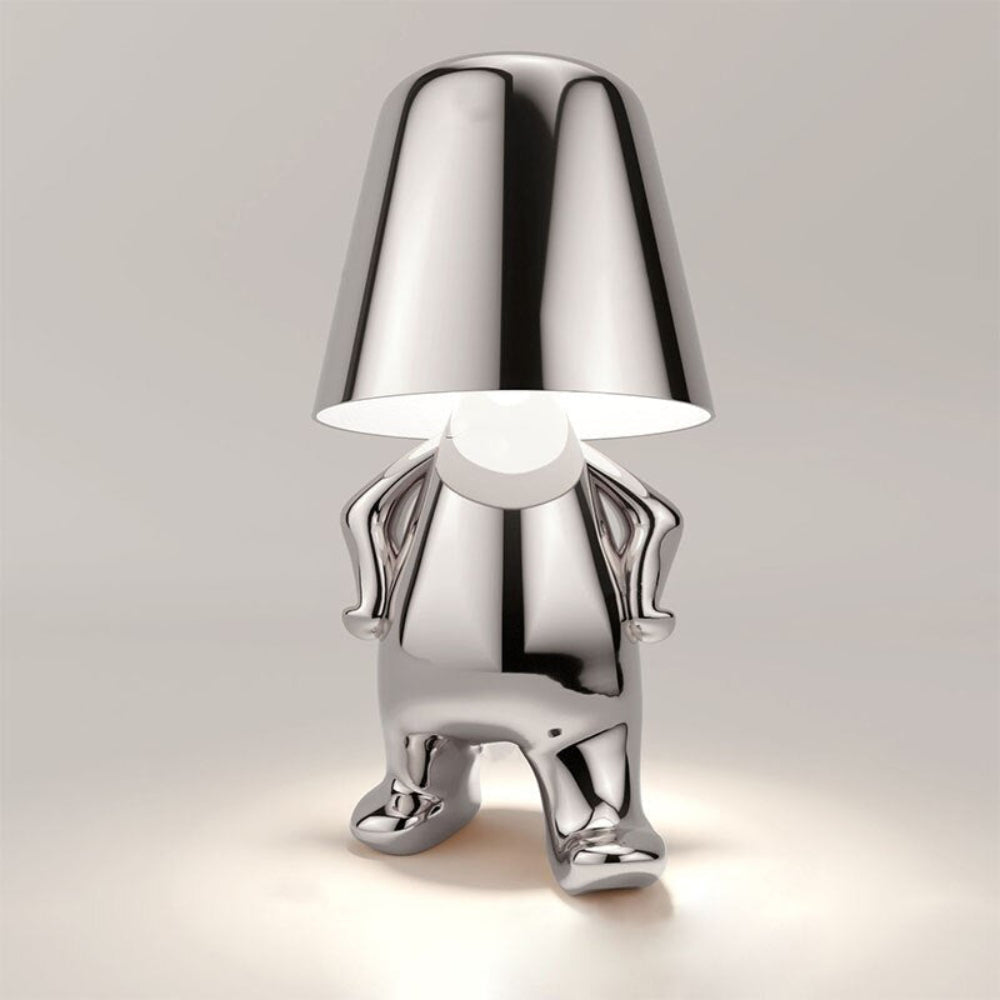 LED bordlampe | Lekent design med justerbar lysstyrke for skrivebord eller nattbord