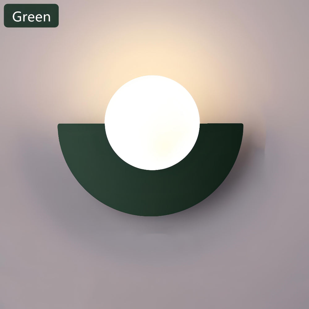 LED vegglampe Halvmåne | Minimalistisk design for innendørs belysning